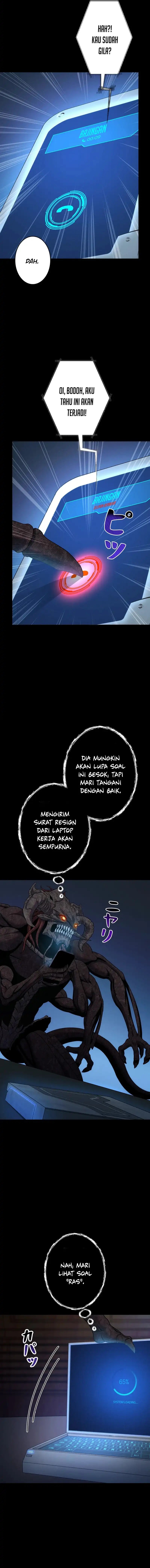 I Became an Evolving Space Monster Chapter 34 Bahasa Indonesia