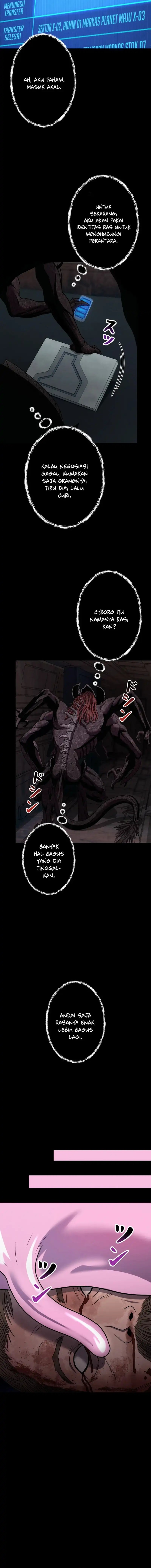 I Became an Evolving Space Monster Chapter 34 Bahasa Indonesia