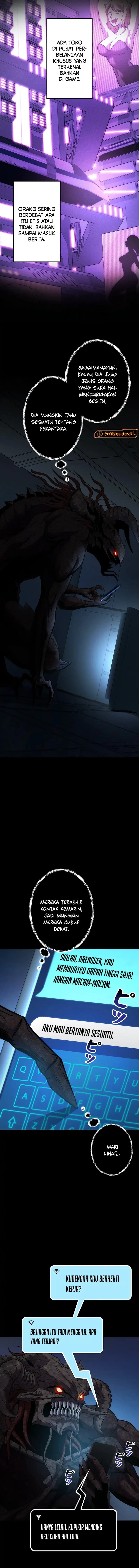 I Became an Evolving Space Monster Chapter 34 Bahasa Indonesia