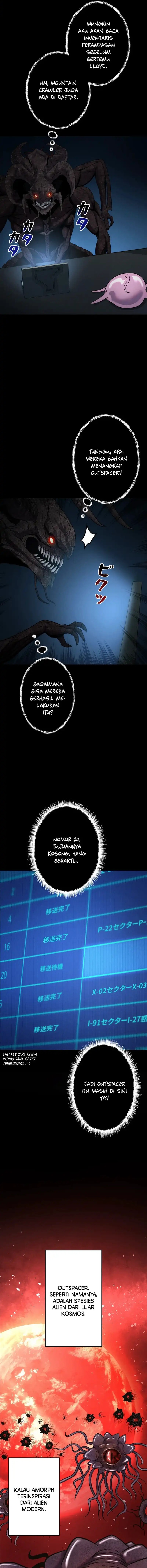 I Became an Evolving Space Monster Chapter 34 Bahasa Indonesia