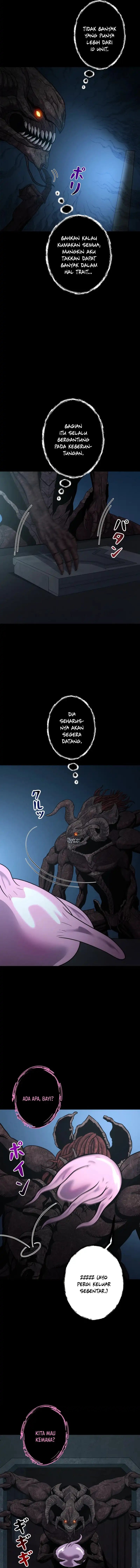 I Became an Evolving Space Monster Chapter 34 Bahasa Indonesia