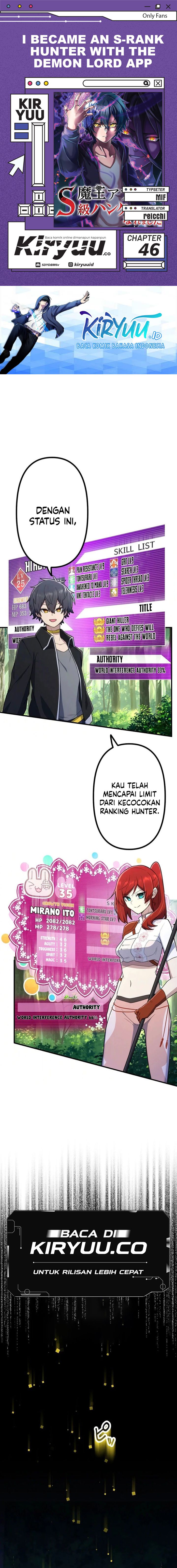 I Became an S-Rank Hunter With the Demon Lord App chapter 46