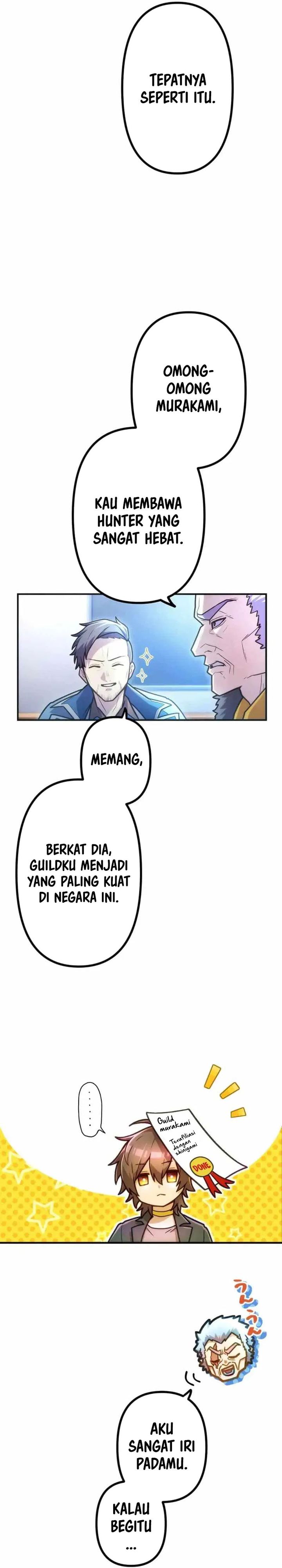 I Became an S-Rank Hunter With the Demon Lord App Chapter 77 Bahasa Indonesia