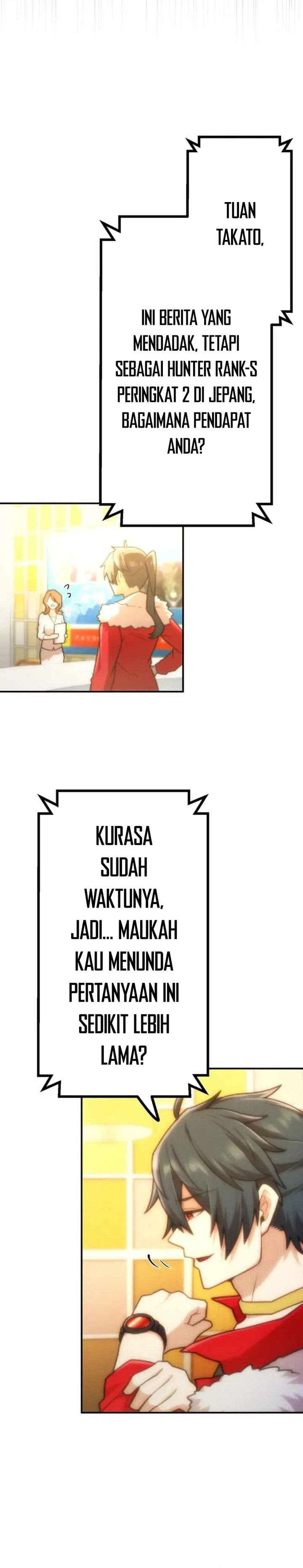 I Became an S-Rank Hunter With the Demon Lord App Chapter 77 Bahasa Indonesia