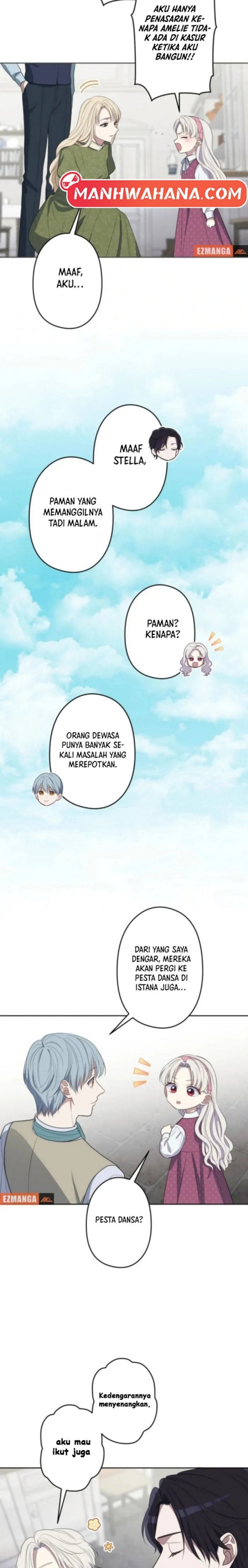 I Became the Contract Mother of the Grim Reaper Duke’s Family and They Became Obsessed With Me Chapter 28 Bahasa Indonesia