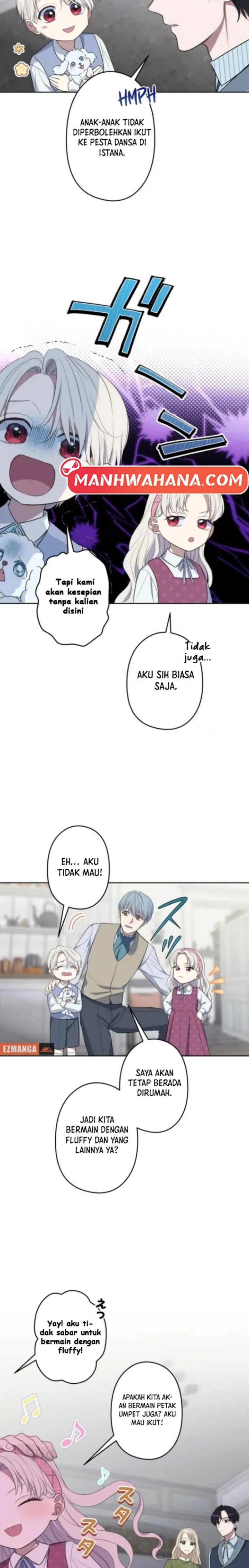 I Became the Contract Mother of the Grim Reaper Duke’s Family and They Became Obsessed With Me Chapter 28 Bahasa Indonesia