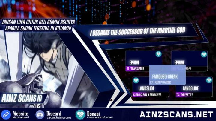 I Became the Successor of the Martial God chapter 23