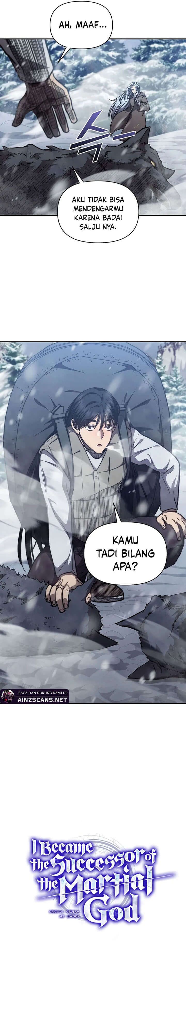 I Became the Successor of the Martial God chapter 24