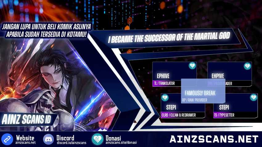 I Became the Successor of the Martial God chapter 30