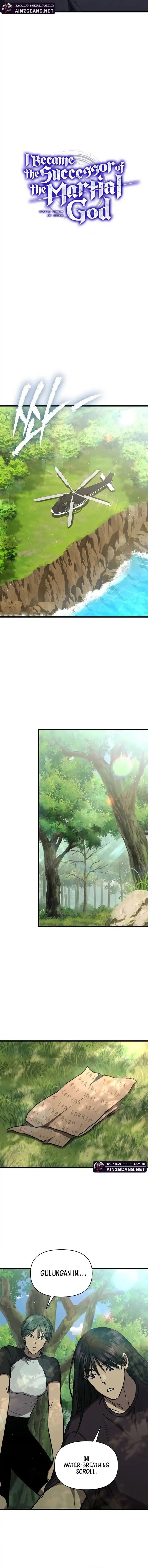 I Became the Successor of the Martial God Chapter 37 Bahasa Indonesia