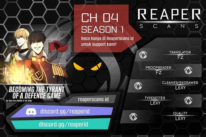I Became the Tyrant of a Defense Game chapter 4