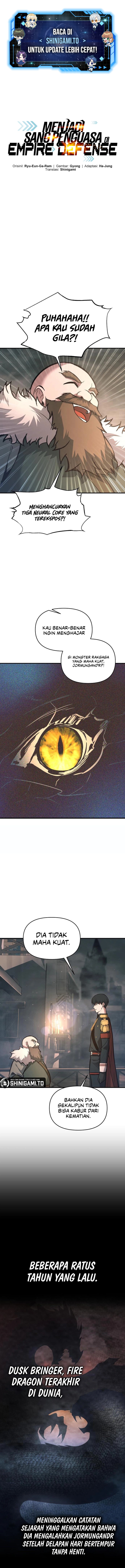 I Became the Tyrant of a Defense Game Chapter 156 Bahasa Indonesia