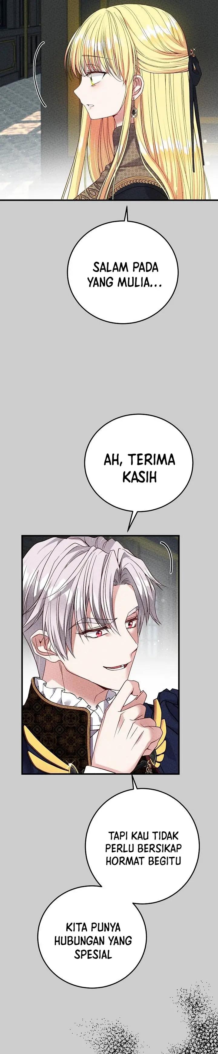 I Became the Wife of the Monstrous Crown Prince Chapter 65 Bahasa Indonesia