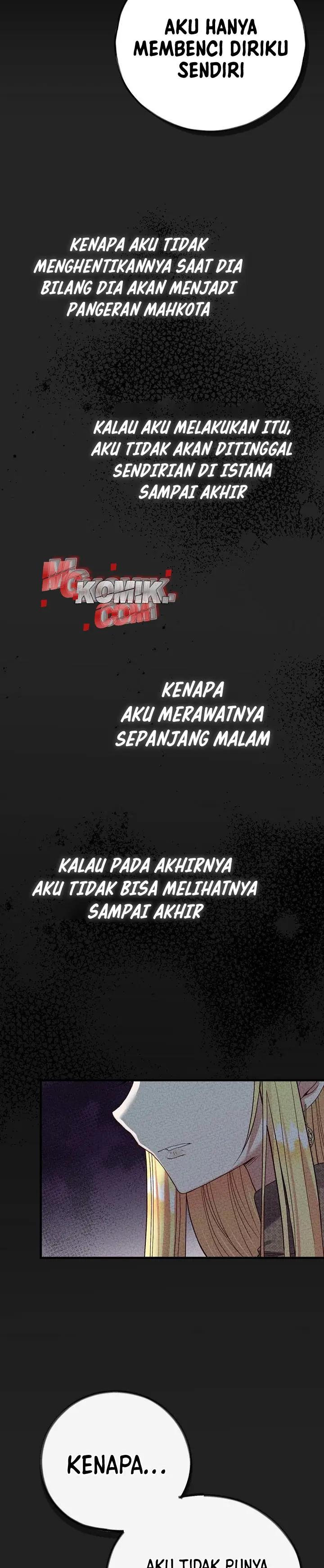 I Became the Wife of the Monstrous Crown Prince Chapter 65 Bahasa Indonesia