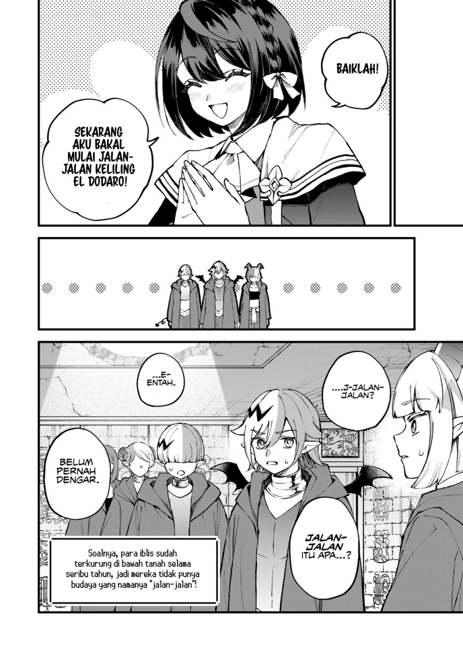 I Became the World’s Strongest Witch, ~I Will Live Freely in a World Where Only I Can Access the “Guide Site”~ Chapter 44 Bahasa Indonesia