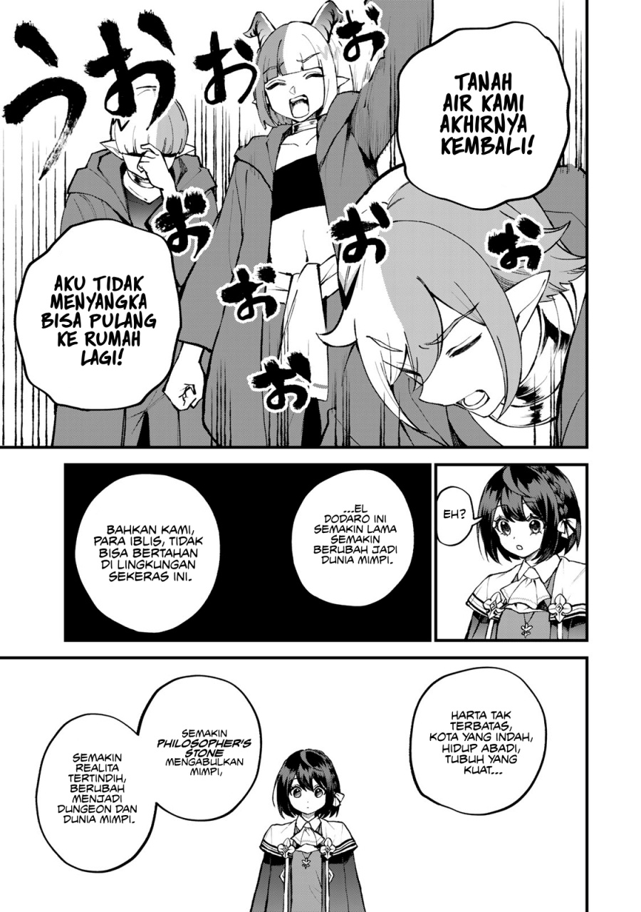 I Became the World’s Strongest Witch, ~I Will Live Freely in a World Where Only I Can Access the “Guide Site”~ Chapter 44 Bahasa Indonesia