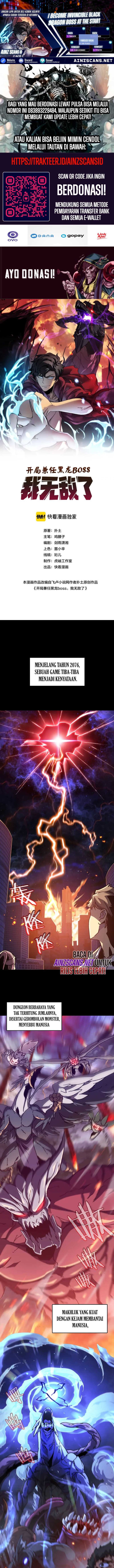 I Become Invincible Black Dragon Boss At The Start chapter 1