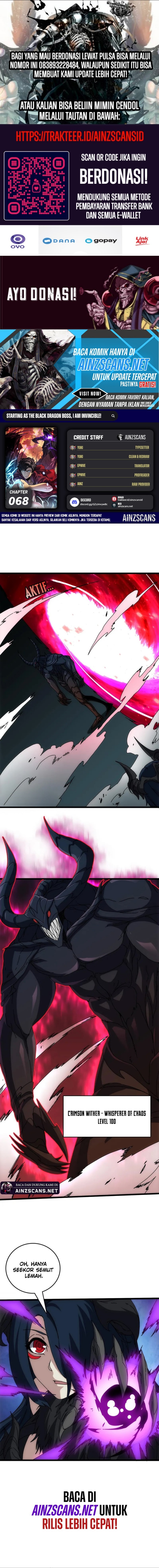 I Become Invincible Black Dragon Boss At The Start chapter 68