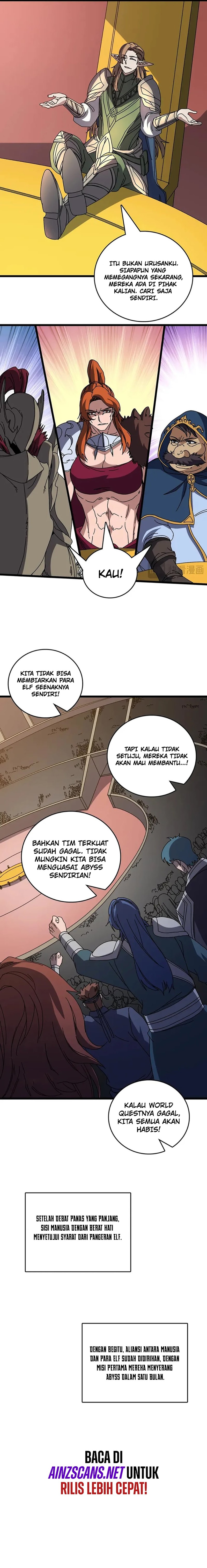 I Become Invincible Black Dragon Boss At The Start Chapter 73 Bahasa Indonesia