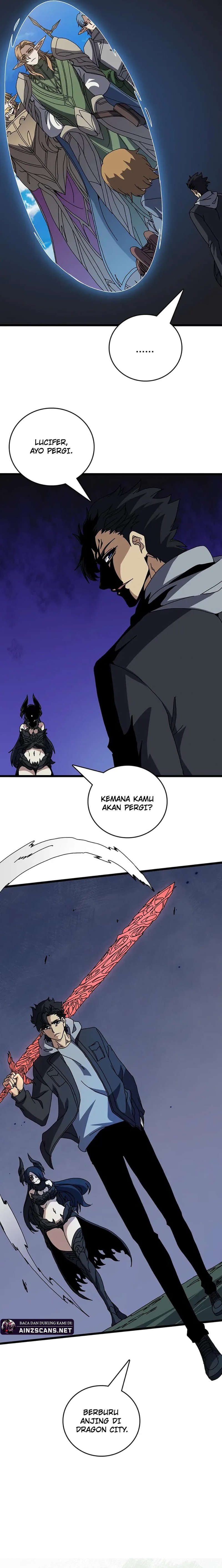 I Become Invincible Black Dragon Boss At The Start Chapter 73 Bahasa Indonesia