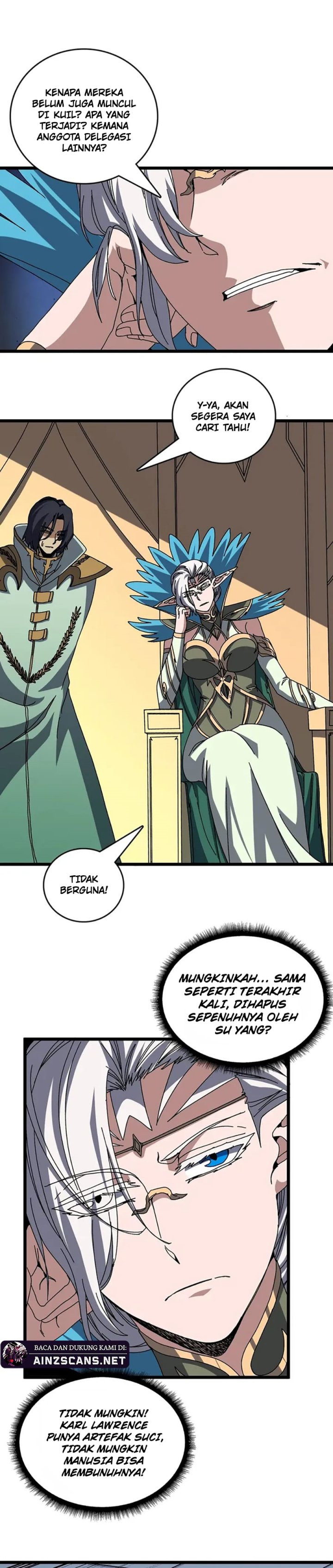 I Become Invincible Black Dragon Boss At The Start Chapter 76 Bahasa Indonesia