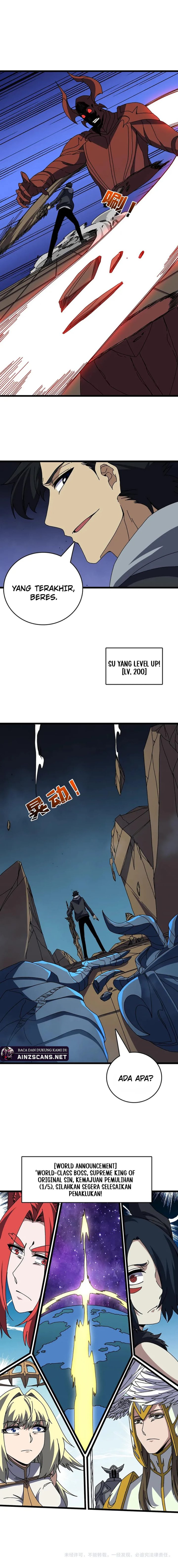 I Become Invincible Black Dragon Boss At The Start Chapter 76 Bahasa Indonesia