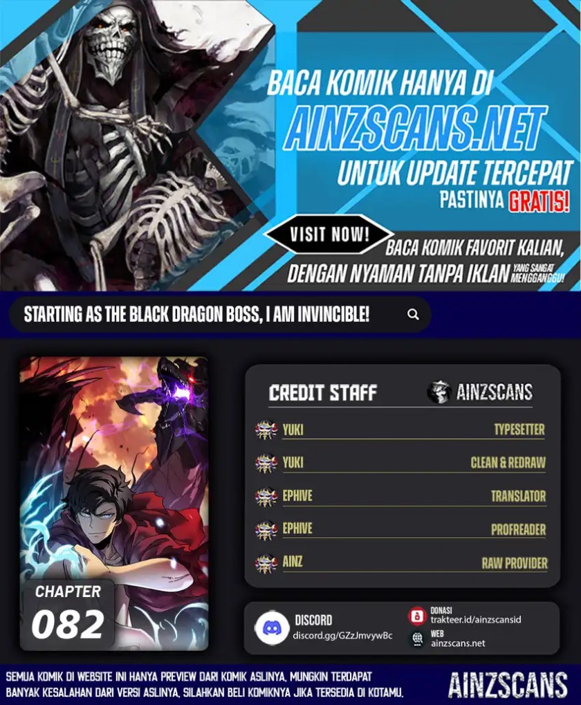 I Become Invincible Black Dragon Boss At The Start chapter 82