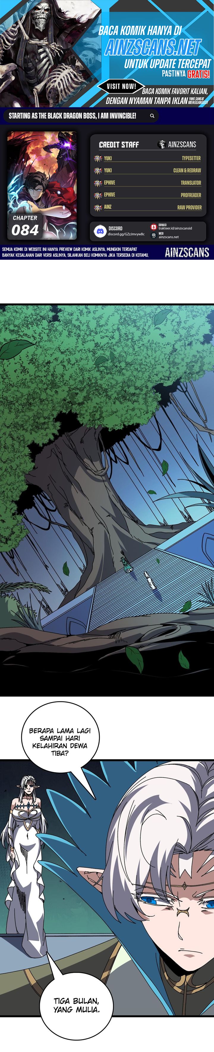 I Become Invincible Black Dragon Boss At The Start chapter 84