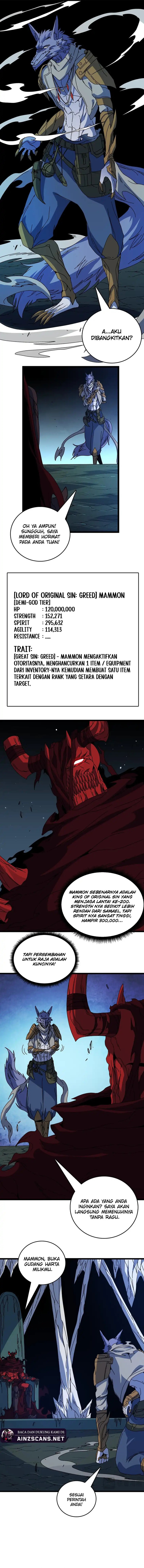 I Become Invincible Black Dragon Boss At The Start Chapter 86 Bahasa Indonesia