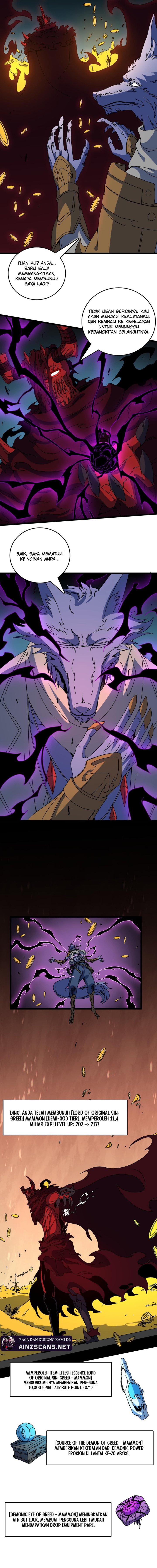 I Become Invincible Black Dragon Boss At The Start Chapter 87 Bahasa Indonesia