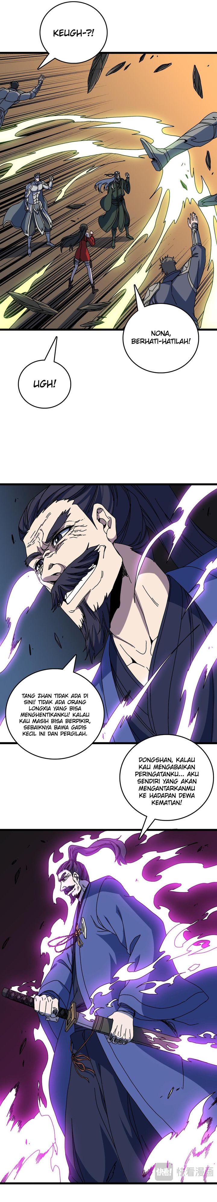 I Become Invincible Black Dragon Boss At The Start Chapter 88 Bahasa Indonesia