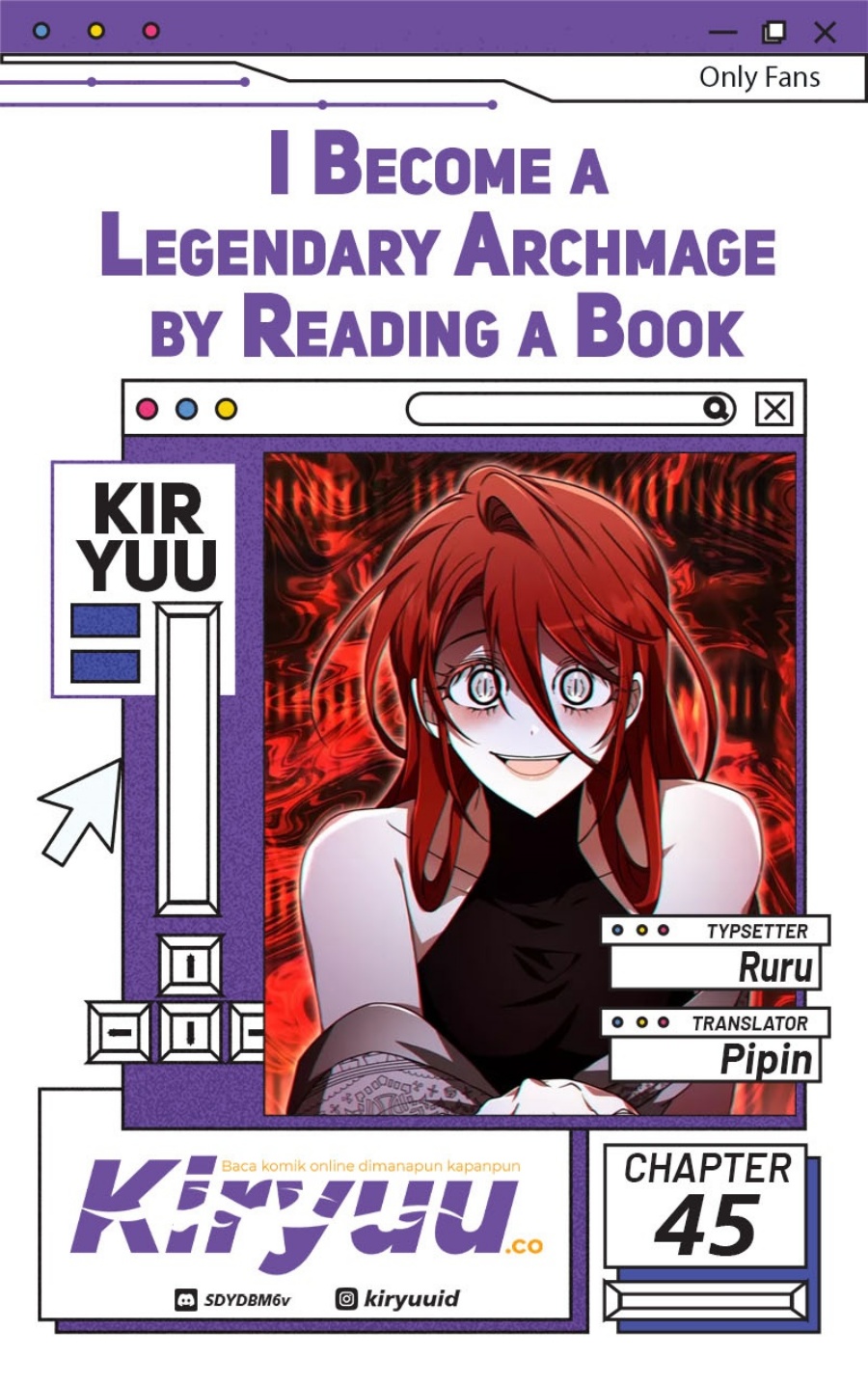 I Become a Legendary Arch Mage by Reading a Book chapter 45