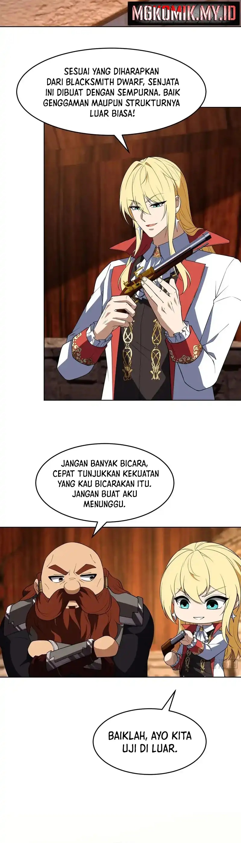 I Build an Industrial Empire on the Magic Continent Chapter 57 Bahasa Indonesia