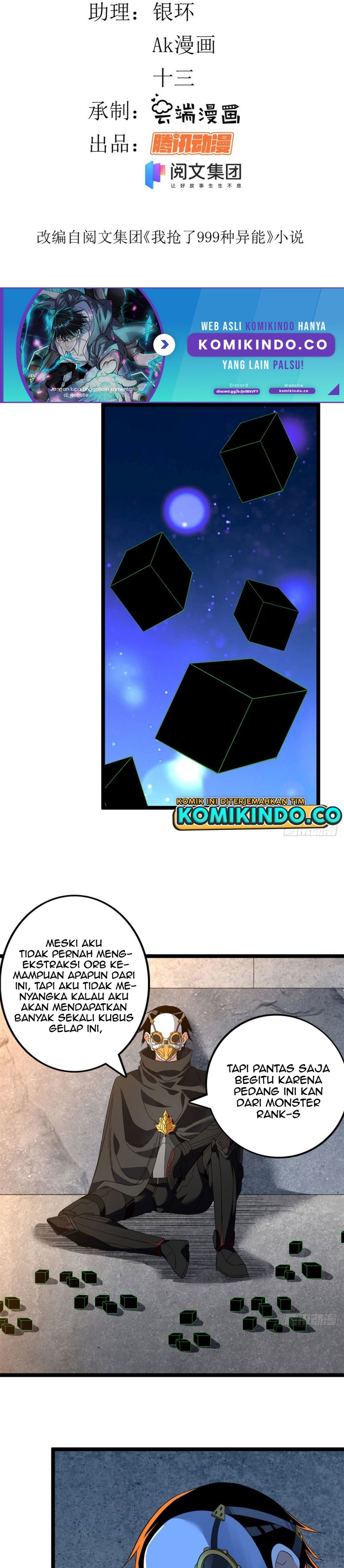 I Can Snatch 999 Types of Abilities Chapter 23 Bahasa Indonesia