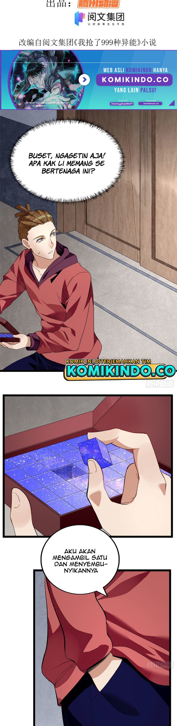 I Can Snatch 999 Types of Abilities Chapter 29 Bahasa Indonesia