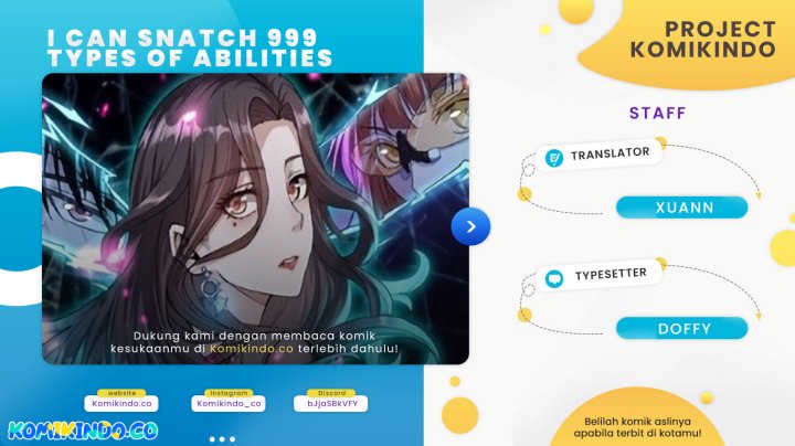 I Can Snatch 999 Types of Abilities Chapter 180 Bahasa Indonesia