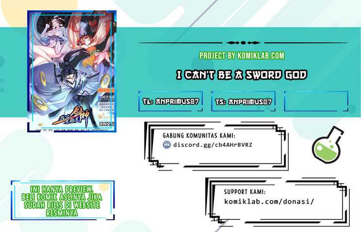 I Can’t Be a Sword God Chapter 08 Bahasa Indonesia