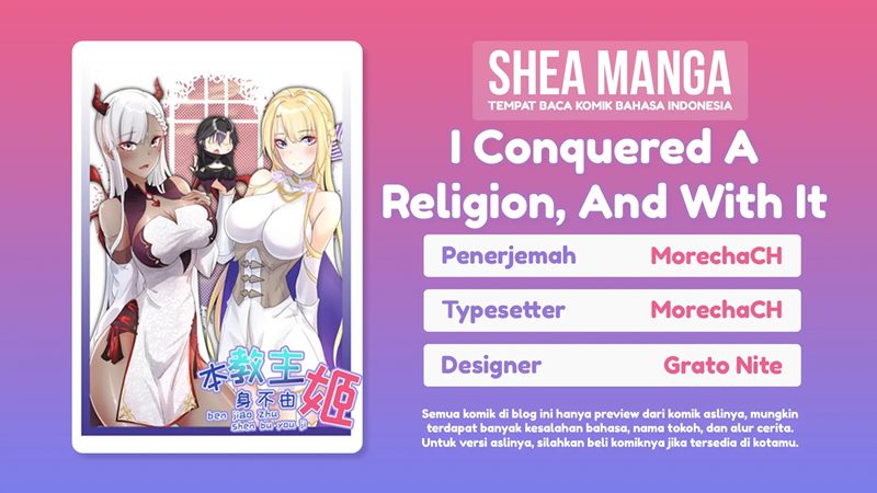 I Conquered A Religion, And With It Came A Harem chapter 8