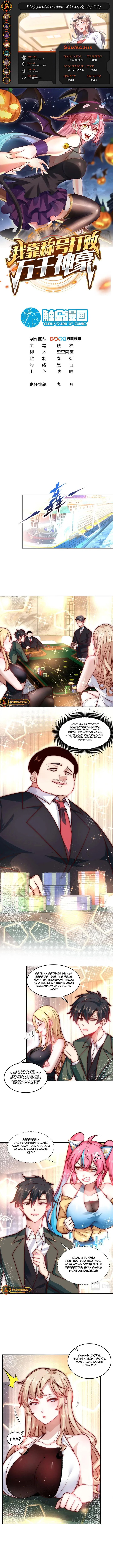 I Defeat Countless Tycoons With My Title System Chapter 34 Bahasa Indonesia