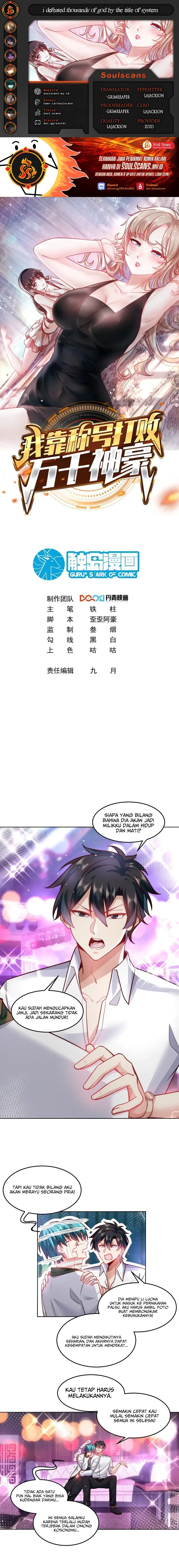 I Defeat Countless Tycoons With My Title System Chapter 53 Bahasa Indonesia