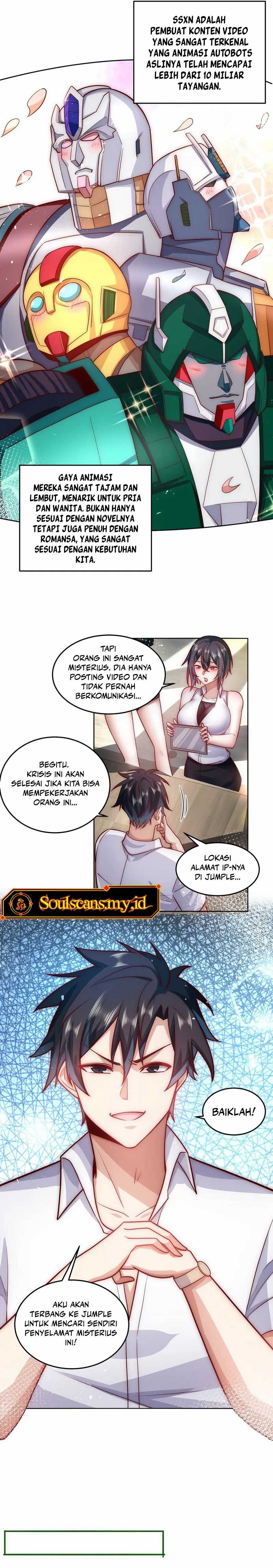 I Defeat Countless Tycoons With My Title System Chapter 58 Bahasa Indonesia