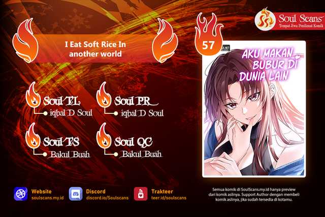 I Eat Soft Rice in Another World Chapter 57 Bahasa Indonesia