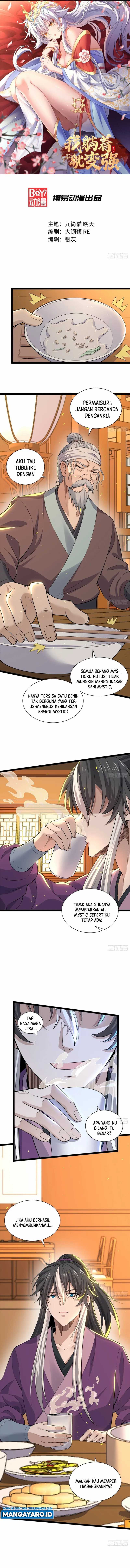 I Get Stronger By Doing Nothing Chapter 34 Bahasa Indonesia