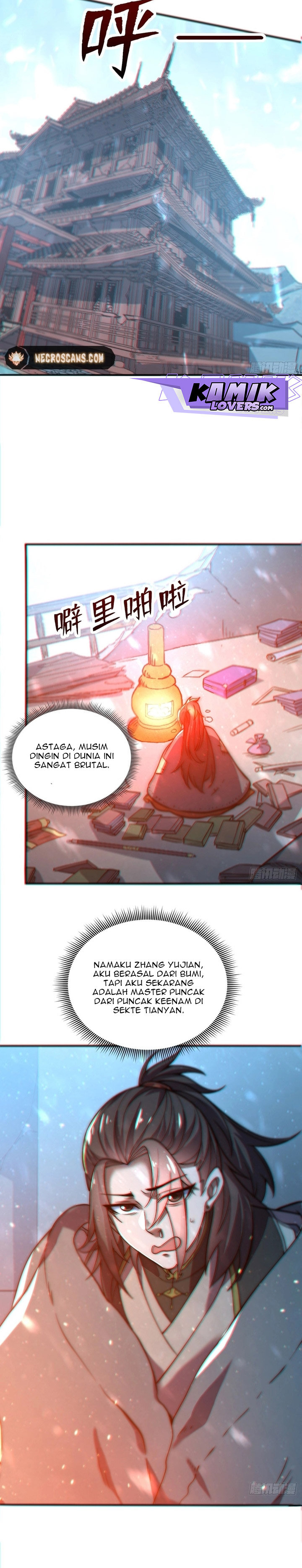I Get Stronger Just by Lying Down While My Apprentice Cultivates chapter 1
