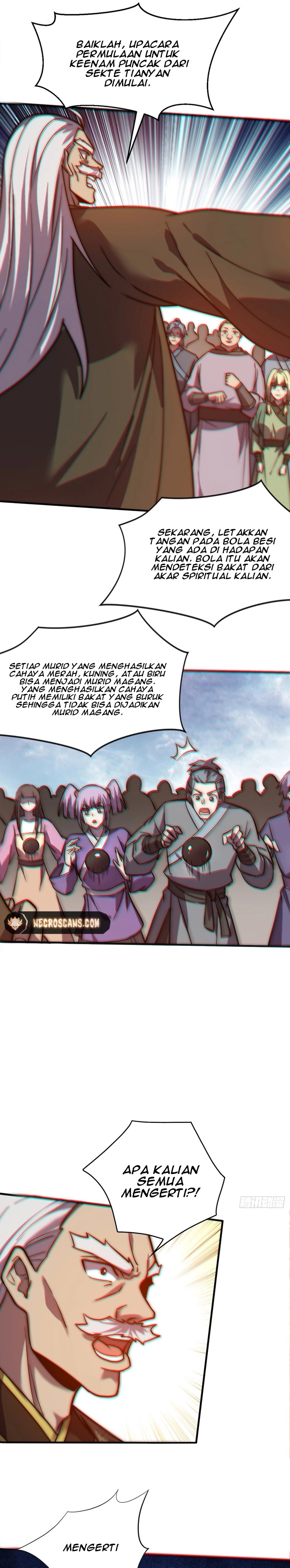I Get Stronger Just by Lying Down While My Apprentice Cultivates chapter 1
