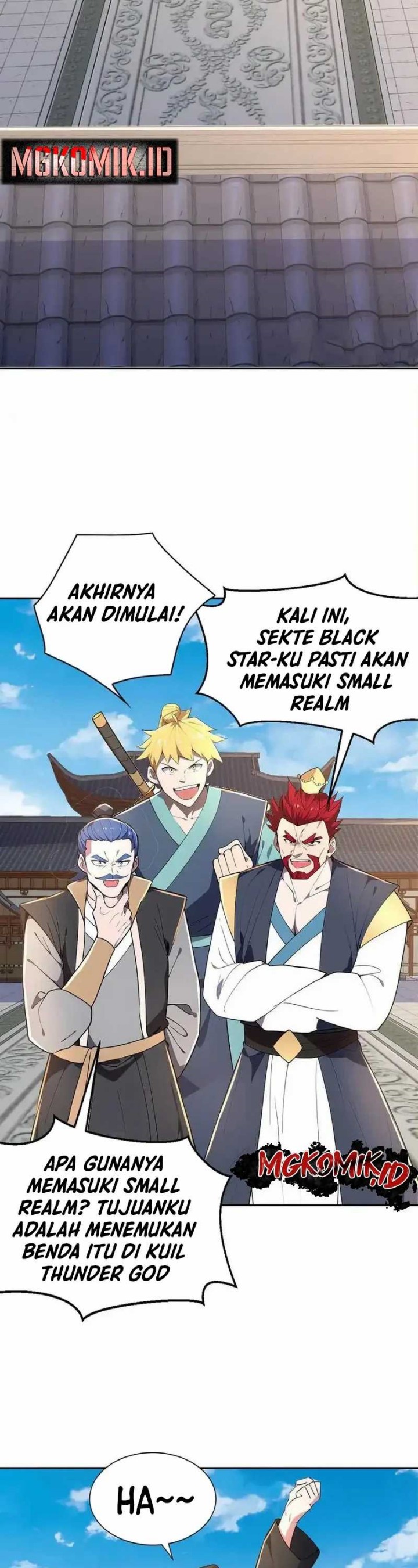 I Get Stronger Just by Lying Down While My Apprentice Cultivates chapter 21