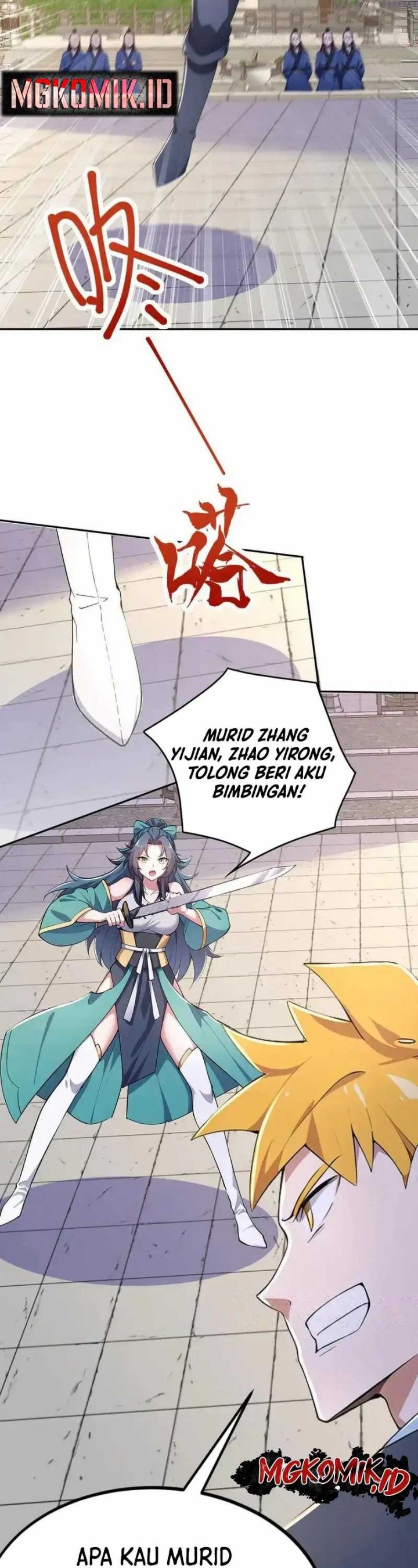 I Get Stronger Just by Lying Down While My Apprentice Cultivates chapter 21