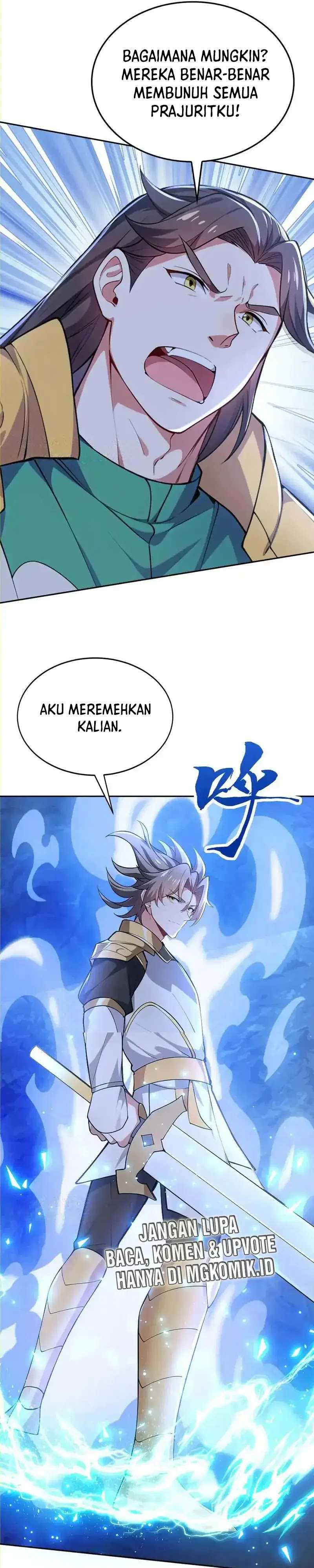 I Get Stronger Just by Lying Down While My Apprentice Cultivates Chapter 24 Bahasa Indonesia