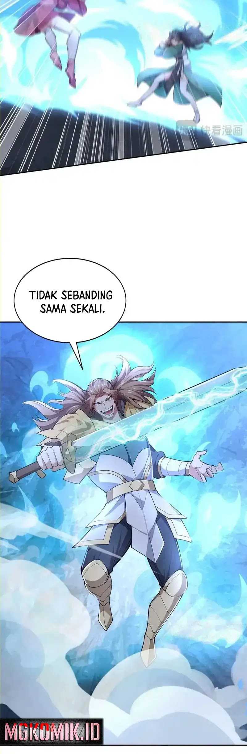 I Get Stronger Just by Lying Down While My Apprentice Cultivates Chapter 24 Bahasa Indonesia