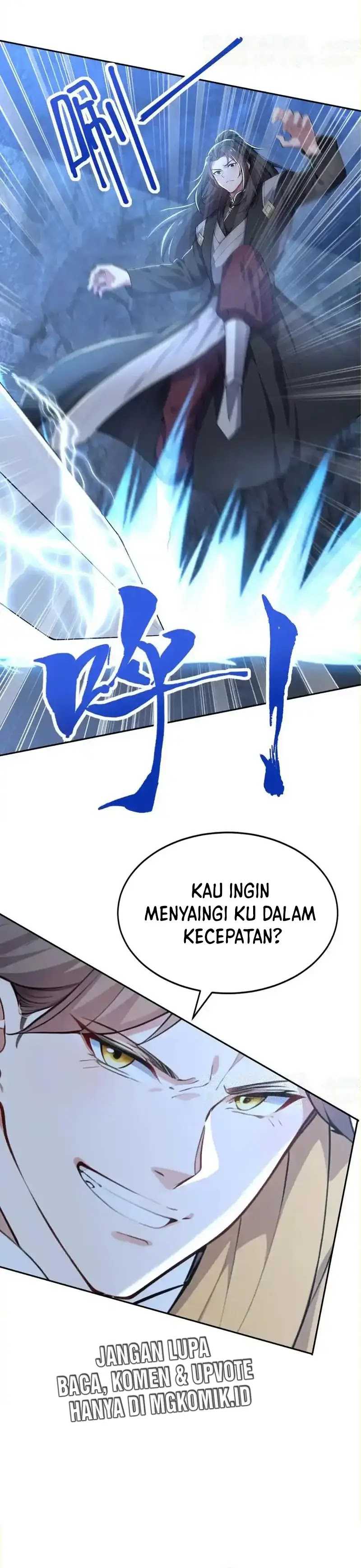 I Get Stronger Just by Lying Down While My Apprentice Cultivates Chapter 24 Bahasa Indonesia